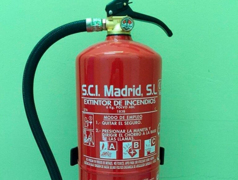 Qué significa la eficacia 21A-113B de un extintor